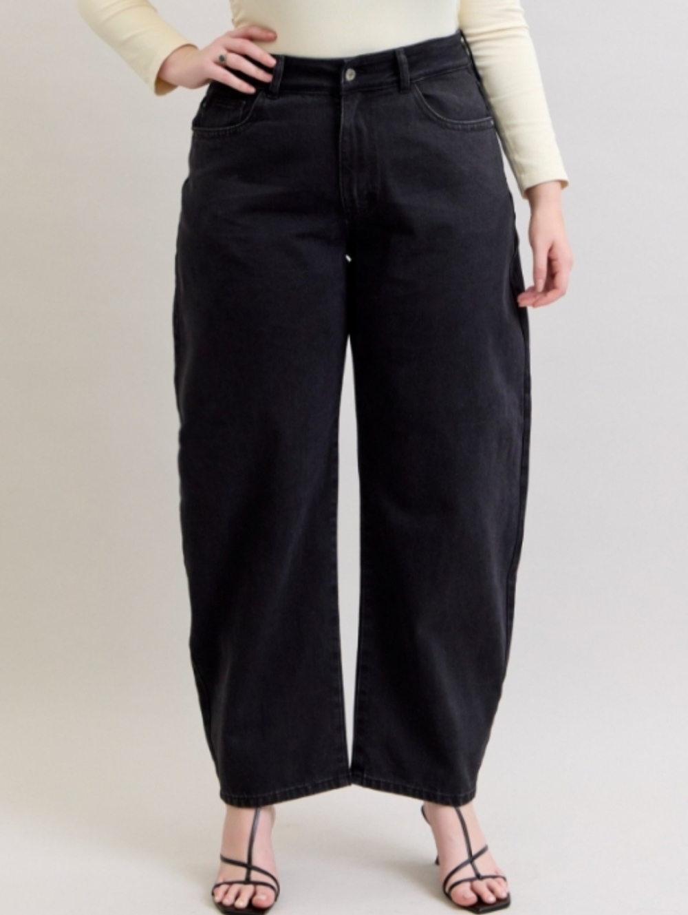 Judy Blue Marlow Arc  Black Jeans Barrel Size 14W